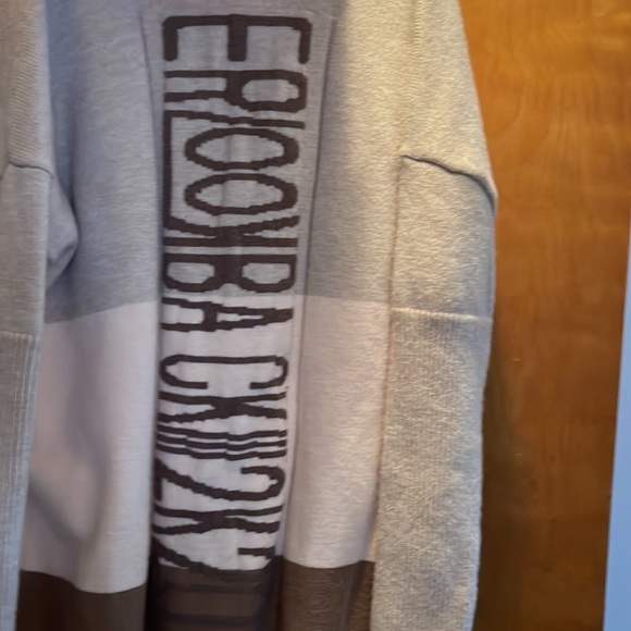 Hooded cardigan sweater with sequin hood - Picture 3 of 6